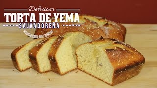 TORTA DE YEMA SALVADOREÑA  IDEAL PARA TORREJAS [upl. by Mert]