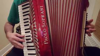 Piemontesina Bella  Fisarmonica Accordion cover By Biagio Farina  Montreal [upl. by Sidnala352]