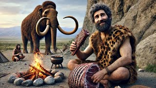 Cavemen and the Mammoth Barbecue A Prehistoric Feast [upl. by Annaesor]