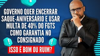 Seu FGTS como garantia no consignado Entenda a Nova Proposta fgts saquefgtsaniversario saquefgts [upl. by Carrick260]