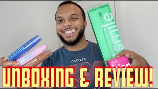 Hismile Toothbrush Bundle Unboxing and Review [upl. by Adnoryt]