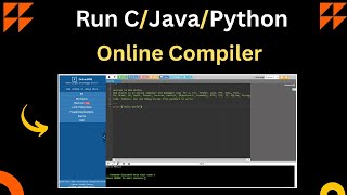 Run C program in Online Compiler  Online Compiler  Run JAVACPython Program  Run Program Online [upl. by Elockin]