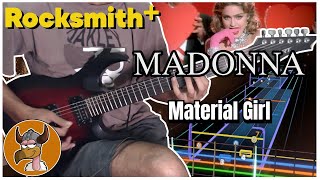 Material Girl  Madonna Lead Guitar 100  Rocksmith [upl. by Atnwahs]