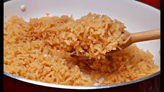 The Easiest Mexican Rice Recipe [upl. by Schiro948]