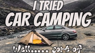 MENNOCK PASS CAR CAMPING  WILD CAMPING SCOTLAND [upl. by Nitsud]