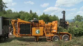 CBI ChipMax Industrial Wood Chipper [upl. by Imij746]