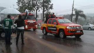 JOGADORES DA CHAPECOENSE A CAMINHO DO VELÓRIO EM CHAPECÓ [upl. by Ferris785]