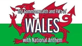 The National Anthem of Wales Hen Wlad Fy Nhadau  The Commonwealth of Wales 2024 [upl. by Caswell]