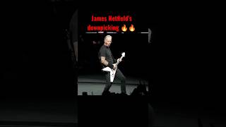 Metallica JAMES HETFIELD insane downpicking speed🔥🤘🔥metallica jameshetfield fyp shorts viral [upl. by Ahsit231]