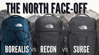 North Face Borealis vs Recon vs Surge 2022 [upl. by Chadwick533]