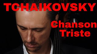 Tchaikovsky Chanson Triste for cello quartet Op40 No2  Russian Romantic Music [upl. by Teodora]