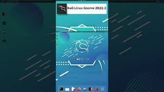 Kali Linux Gnome 20223 Quick overview linux kalilinux [upl. by Bolten]