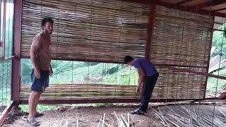 Wattle and Daub using Bamboo and LimeStabilized Soil [upl. by Anelagna]