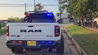 Ram TRX Feniex Police Lights by EFS Houston Emergency Fleet Service [upl. by Nabi]