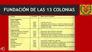 INDEPENDENCIA DE LAS 13 COLONIAS [upl. by Inol]