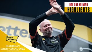 SUCCESS IN SINDELFINGEN  Day One Evening Highlights  2023 European Darts Grand Prix [upl. by Elvah]