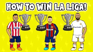 La Liga title race How Real Madrid Atletico and Barcelona can SABOTAGE each other [upl. by Meelas867]