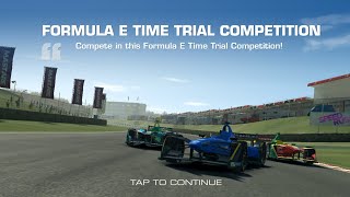 Real Racing 3 Formula E 0Upgrade Time Trial Competition [upl. by Fitton]