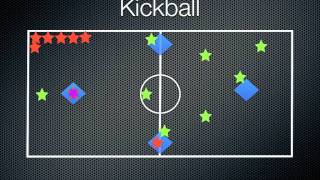 PE Games  Kickball [upl. by Erfert]