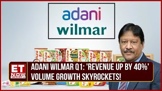 Adani Wilmar Q1 Strong DoubleDigit Growth amp 12 Uptick In Volume amp Tracking Trends Angshu Mallick [upl. by Alurta]