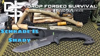 SCHRADE DESTROYS JESSX DESIGN BAIT amp SWITCH  HORRIBLE HEAT TREAT [upl. by Wisnicki]