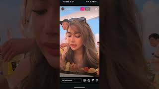 Yskaela Fujimoto in Singaphore IG Live 10242024 [upl. by Nagear109]