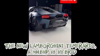 2025 Lamborghini Temerario Ditches V10 for V8 Hybrid 907HP [upl. by Arodoeht365]