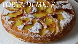 TORTA DI MELE  ASMR   cotta in padella  apple pie  ricetta facile e veloce  torta soffice [upl. by Hannavas860]