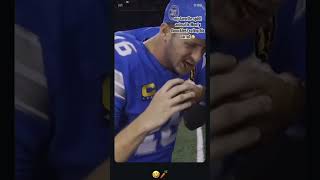 he is so funny🔥🏉 monty knuckles lions nfl win thanksgiving [upl. by Zuzana314]