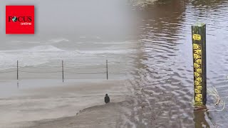 Orkantief „Zoltan“ sorgt im ganzen Land für Chaos und Hochwasser [upl. by Jenne]