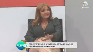 Alepi TV 1  Entrevista com a coordenadora geral do PRILEIUFPI Cleânia Sales [upl. by Teria]