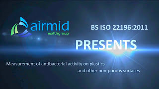 ISO 221962011 Antibacterial activity plastics amp nonporous surfaces [upl. by Nlocnil]