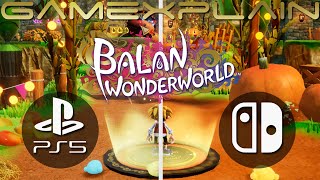 Balan Wonderworld Graphics Comparison Switch vs PS5 Demo [upl. by Hance]