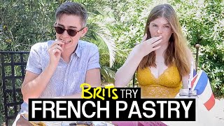 BRITS try quotTRADITIONALquot FRENCH PASTRY [upl. by Anitnoc]