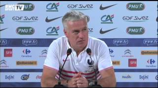 Football  Le meilleur de la conférence de presse de Deschamps  0107 [upl. by Eelrehpotsirhc]