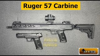 Ruger 57 LC Carbine Review  57x28mm [upl. by Netfa]