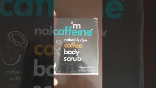 Mcaffeine Body scrub and face scrub unboxing Shorts [upl. by Silda]