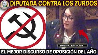 EL MEJOR DISCURSO DE LUCIANA CAMPERO CONTRA LOS ZURDOS DURISIMO Alele en Bolivia [upl. by Jordon]