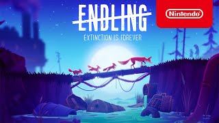 Endling  Extinction is Forever  Release Date Trailer  Nintendo Switch [upl. by Corwin]