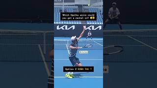 Could you return either of these Reilly Opelka serves 🤯🎾 Tennis [upl. by Rorke223]