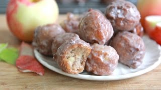 Apple Fritter Doughnut Bites  Fair Favorite [upl. by Elman23]