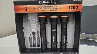 Duracell 1200 Lumen Hybrid LED Flashlights [upl. by Akenn]