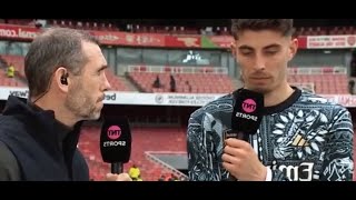 Kai Havertz Post Match Interview Arsenal vs Bournemouth 30 [upl. by Carr]