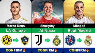 70 CONFIRMED Summer Transfers 2024 🤪🔥 FT Mbappe Szczęsny Reus [upl. by Pooh]