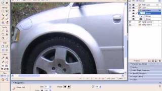 adobe fireworks creating car quottoonquot tutorial [upl. by Hellene982]