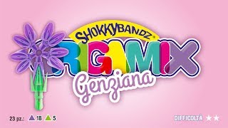 SHOKKY BANDZ ORIGAMIX  Tutorial GENZIANA [upl. by Smallman]