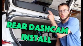 How To Install Rear Dash Cam [upl. by Dorrehs]