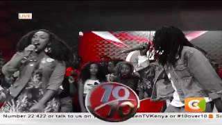 Mayonde  Nairobi feat Stonee Jiwe LIVE Performance on 10over10 [upl. by Templia]