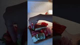 How to assemble the ultimate charcuterie board cheeselover cheeselove charcuterie snackidea [upl. by Kimmi]