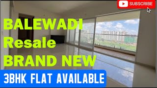 Pune Balewadi 3BHk ResaleReady possession ready to move Luxurious all amenities flat in Balewadi [upl. by Ilegna]